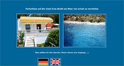 Desktop Screenshot of house-on-the-beach.de